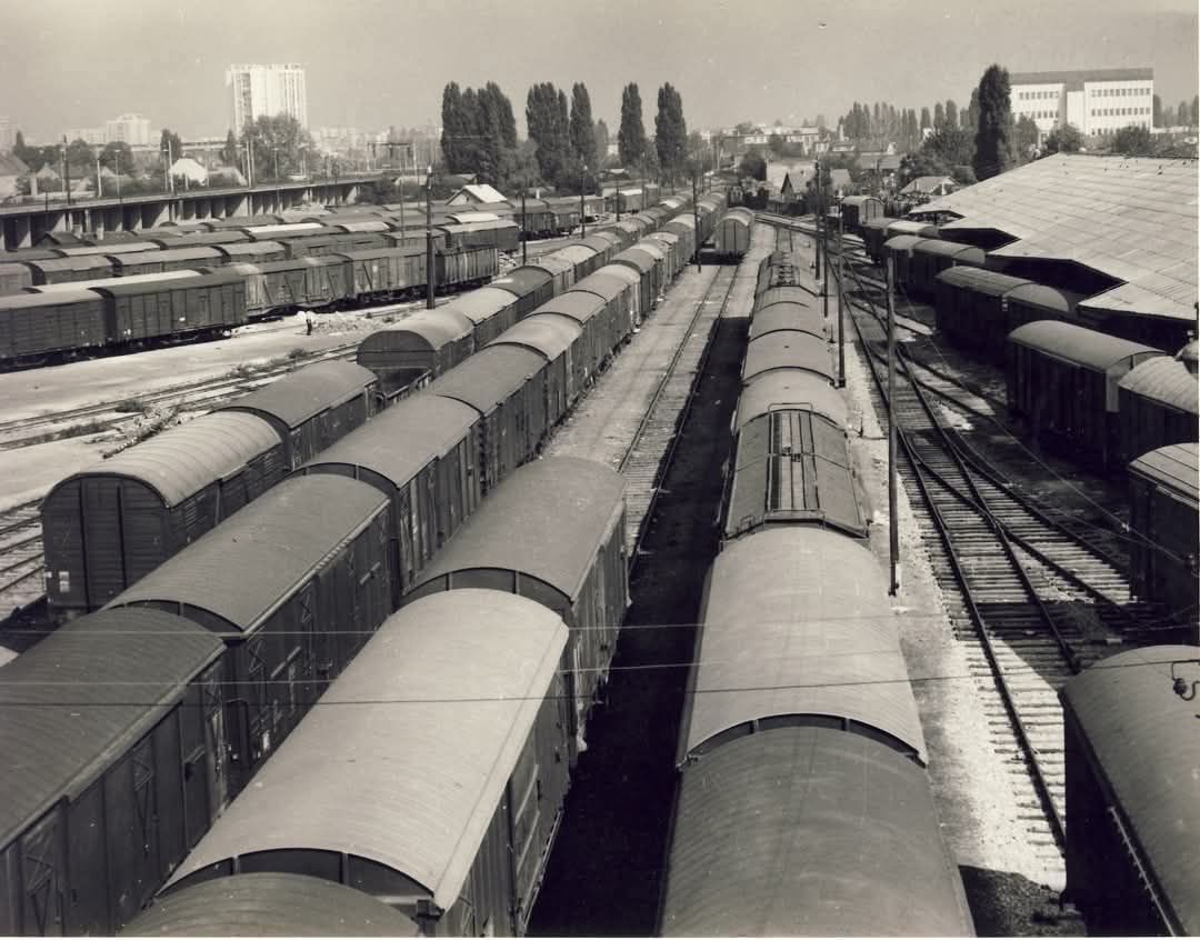 Istočni kolodvor 1985. godine